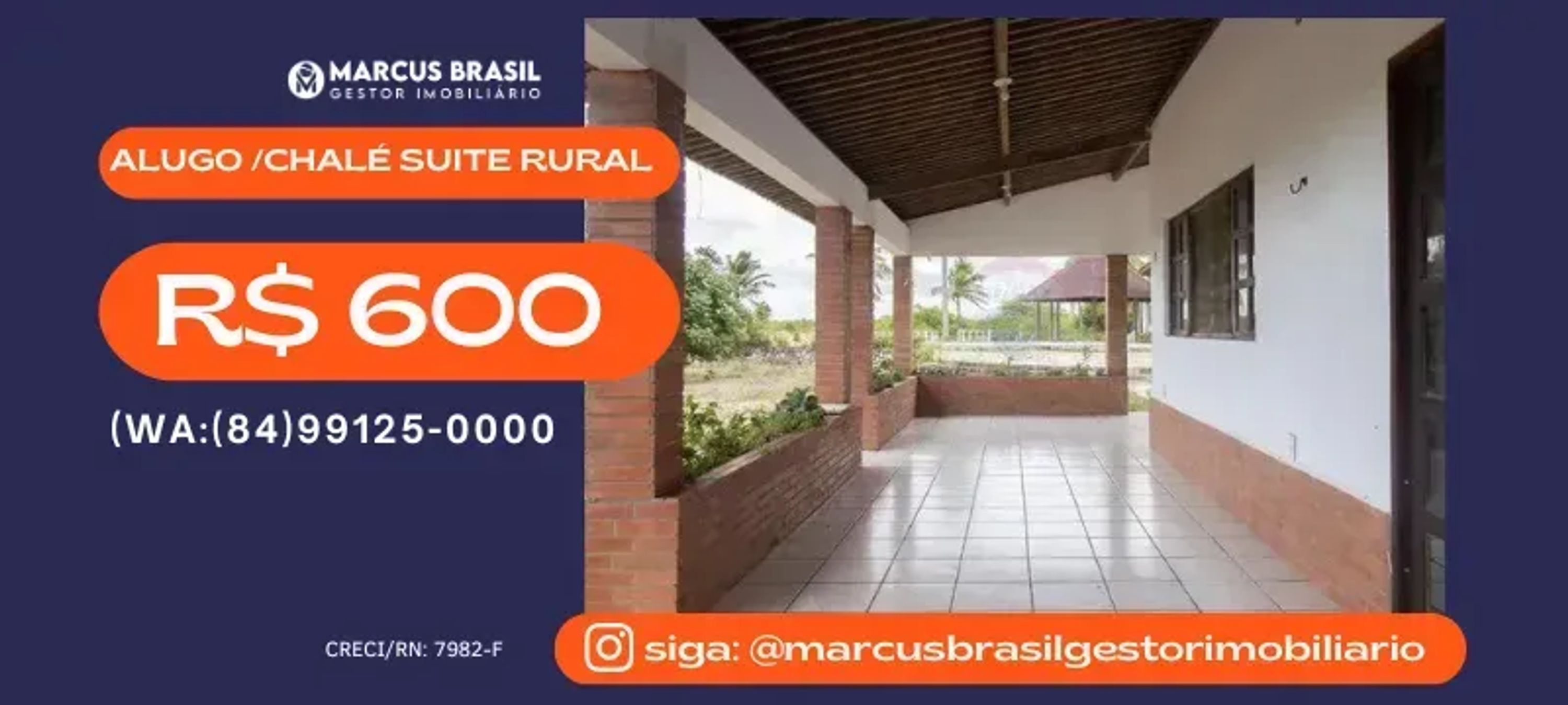 Foto do imóvel CHALÉS proximo a PRAIA DE MURIÚ para ALUGAR ANUAL! – R$600