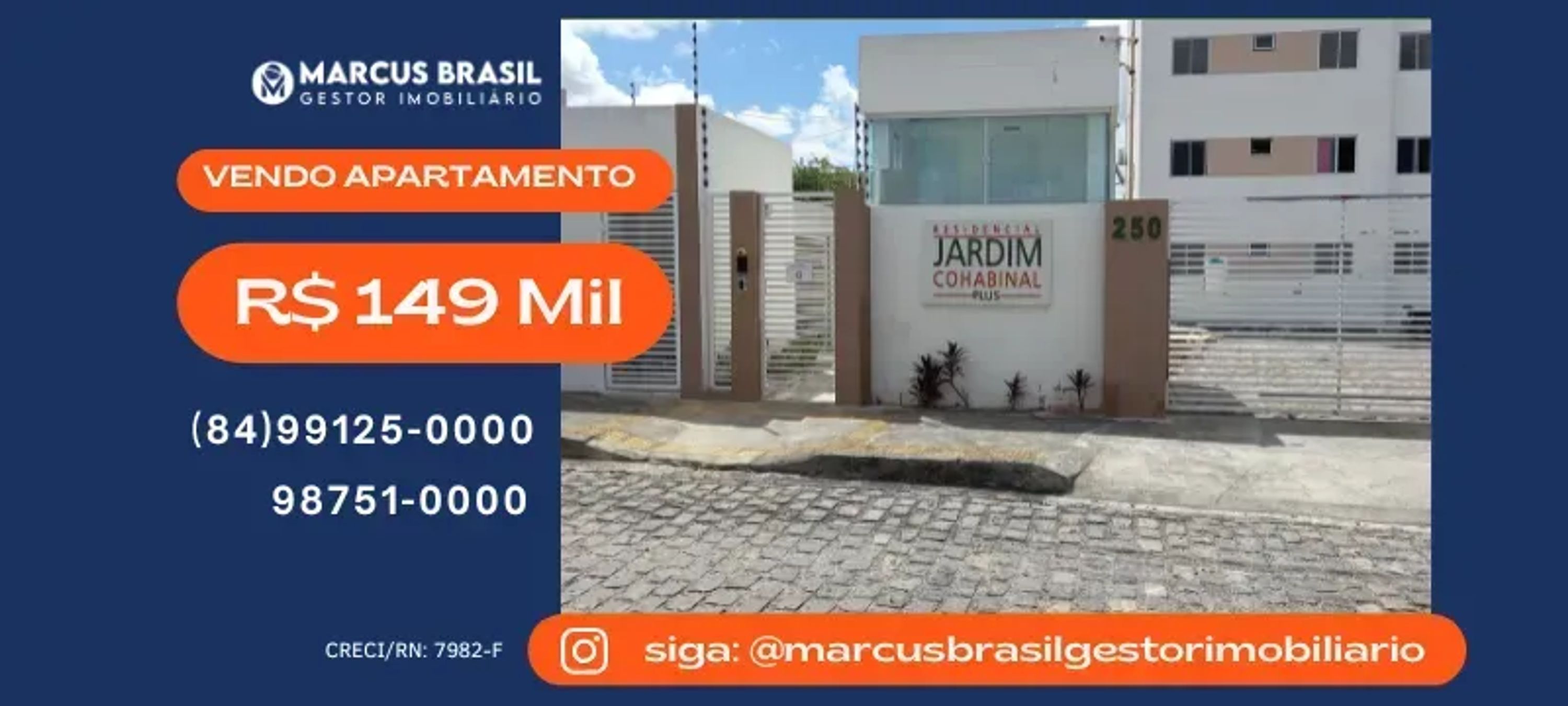 Foto do imóvel Oportunidade! Apartamento à venda Residencial Jardim cohabinal - Vale do Sol - Parnamirim - RN