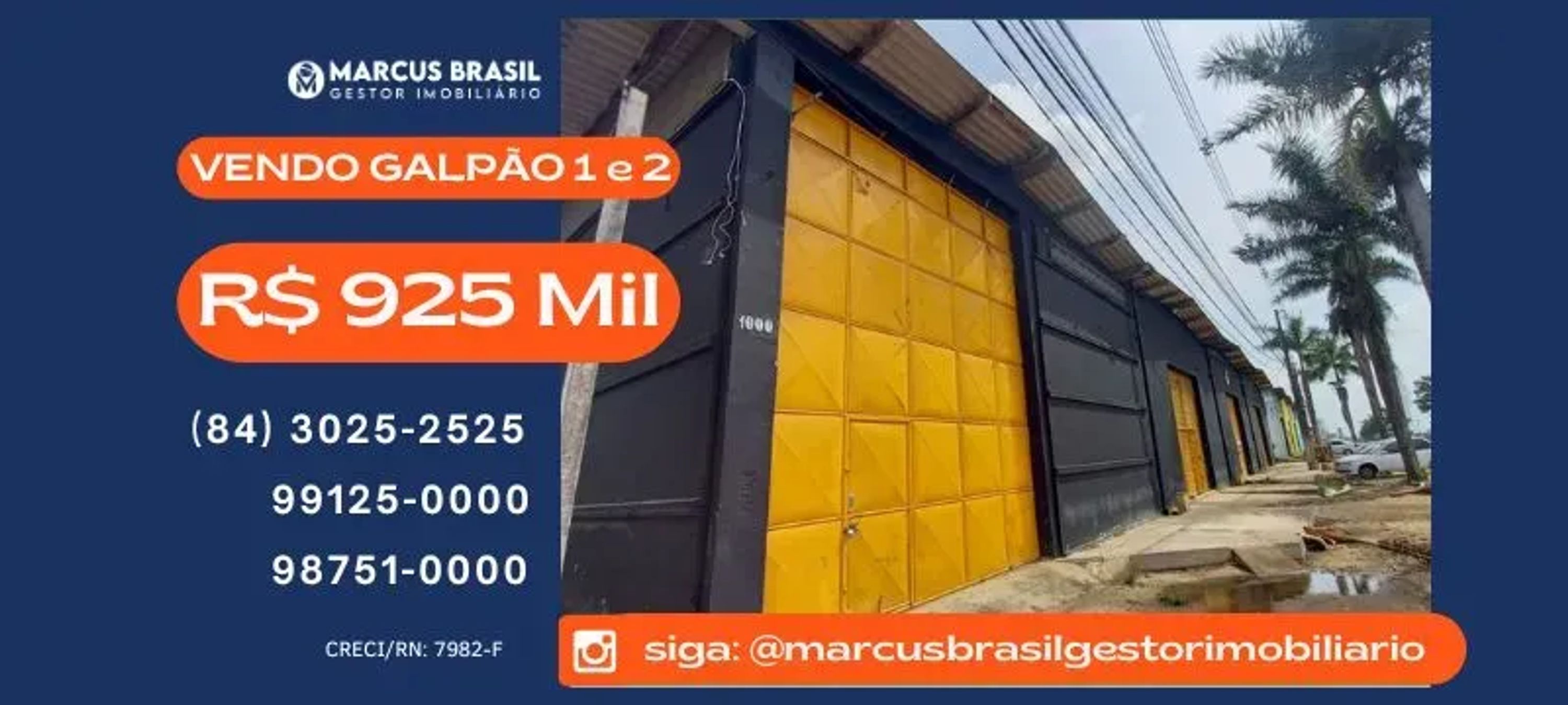 Foto do imóvel Vendo 2 Galpões em Cajupiranga - Estrada para Pium - R$ 925.000,00