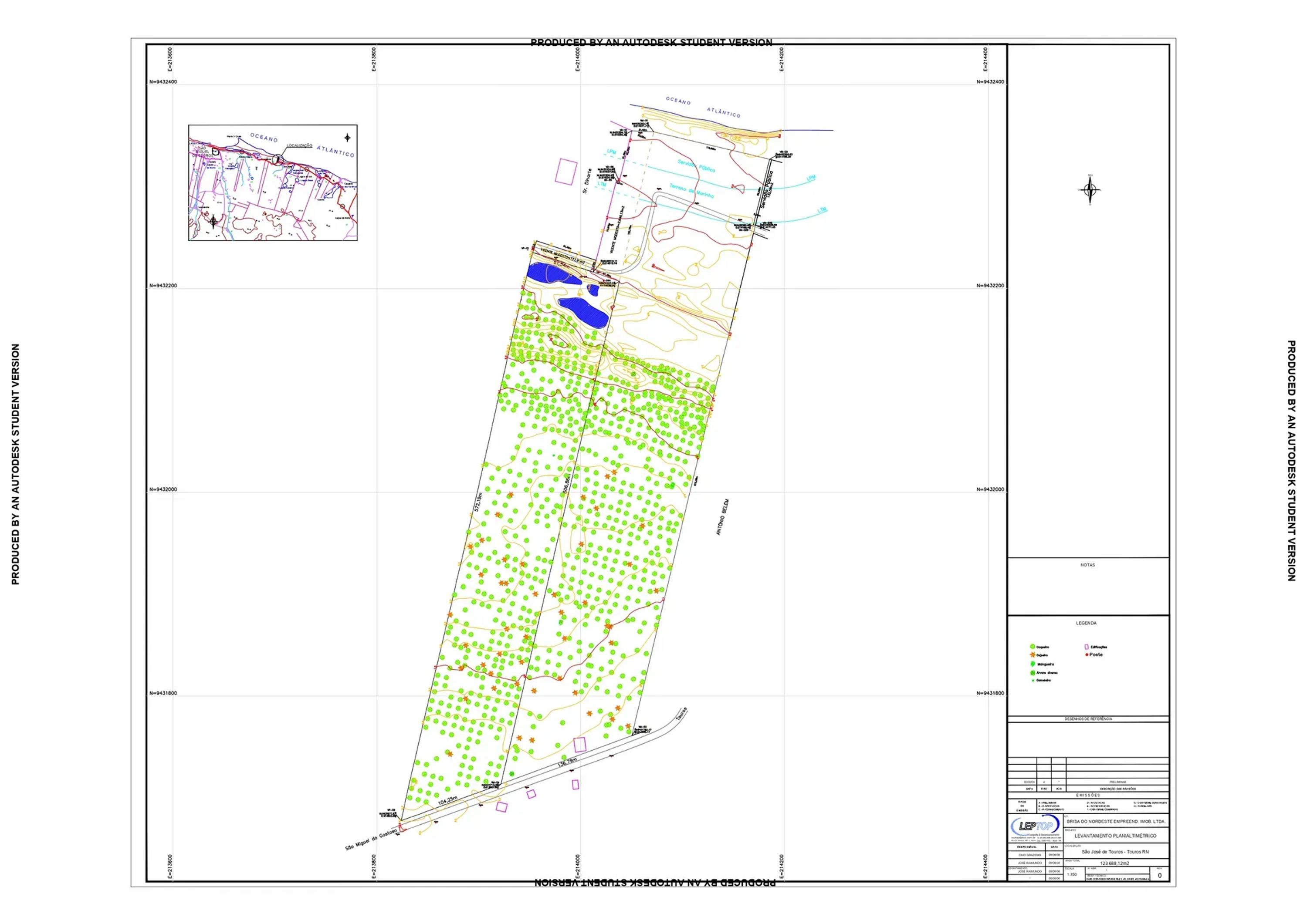 Foto do imóvel Área com 12,3 mil metros quadrados ao lado de São Miguel do Gostoso - RN, R$12,3 Mi