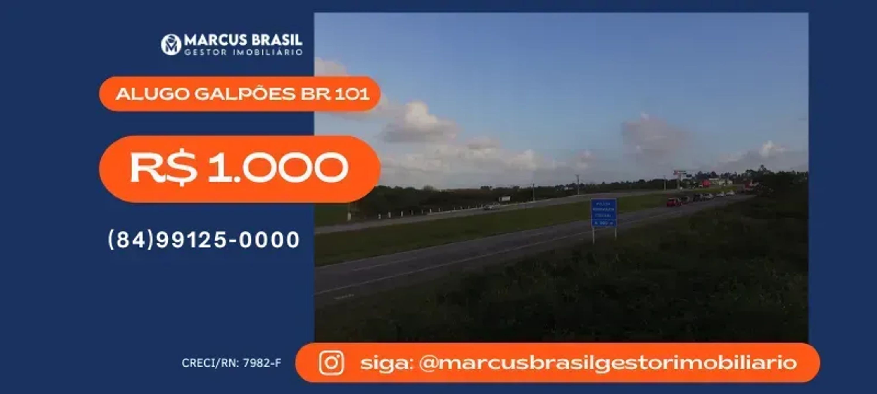 Foto do imóvel Alugo Galpões na BR 101, Km 118 - R$ 1.000/cada - São José de Mipibu - RN