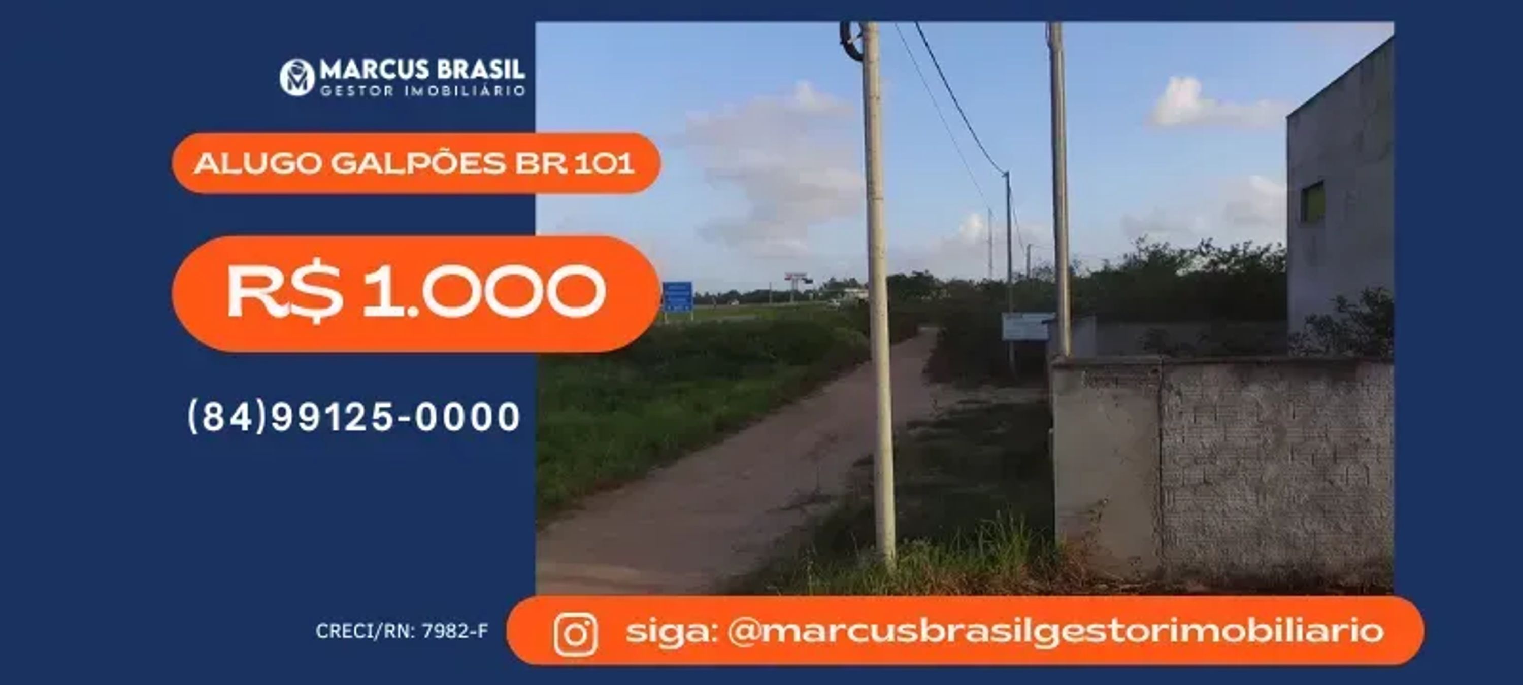 Foto do imóvel Alugo Galpões na BR 101, Km 118 - R$ 1.000/cada - São José de Mipibu - RN
